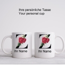 Tasse mit Monogramm Z
